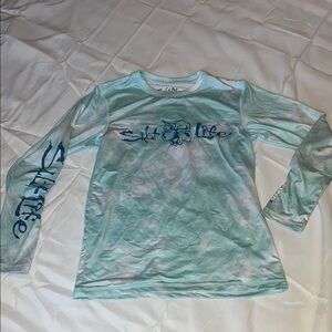 Salt Life Kids Long Sleeve Tee - Bluish green